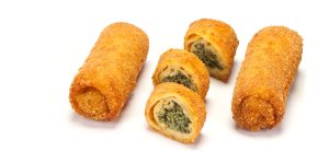 Kaneloni s špinačo in belim sirom