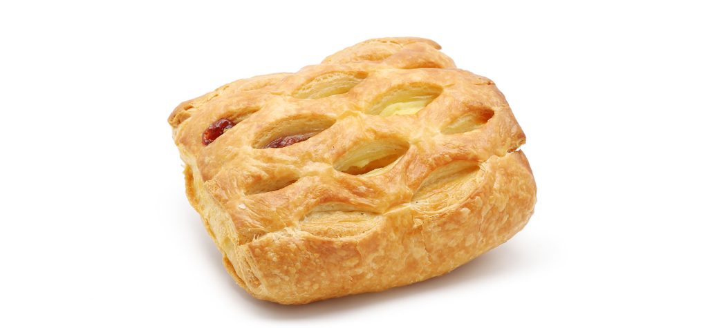 Košarice z jagodnim in vaniljevim nadevom