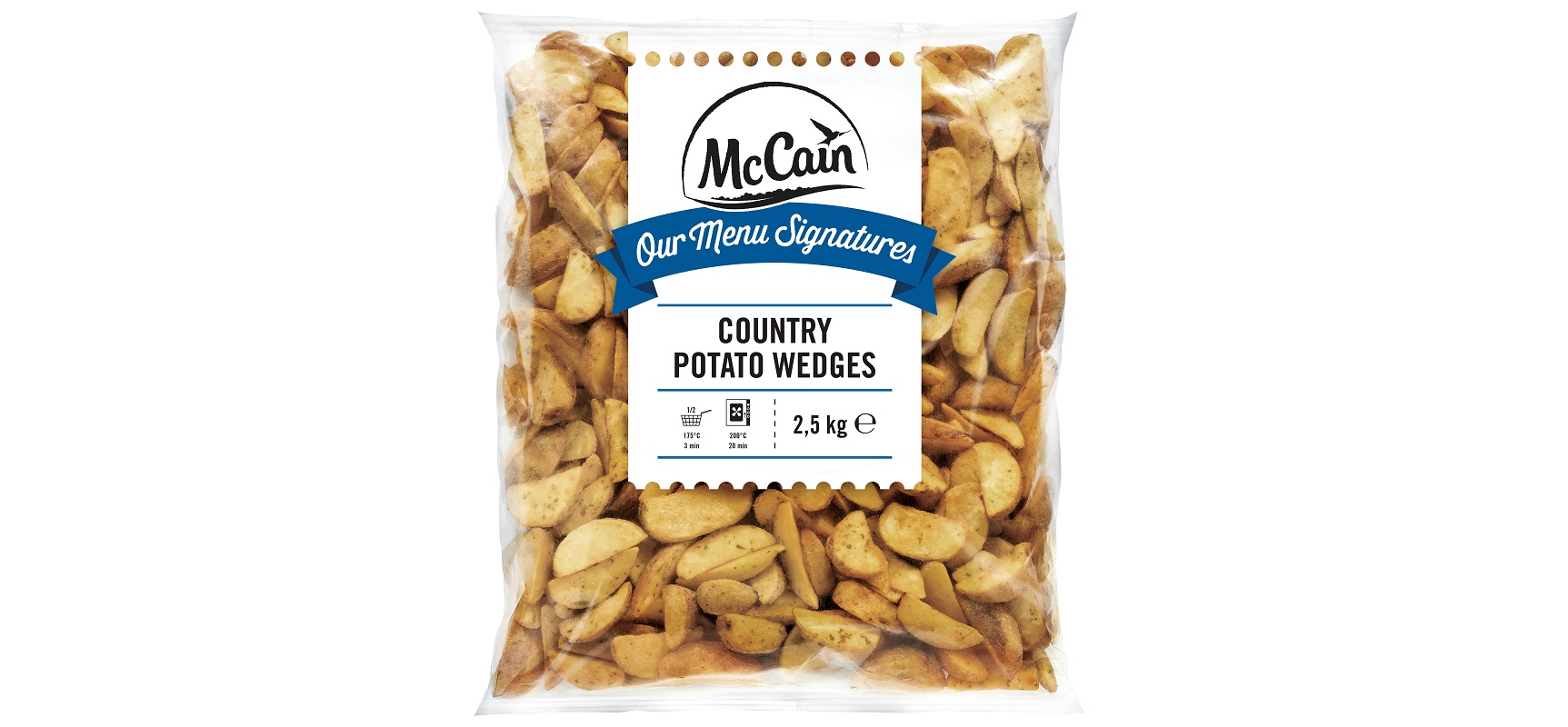 Krompirjevi krhlji s kožico McCain - Wedges