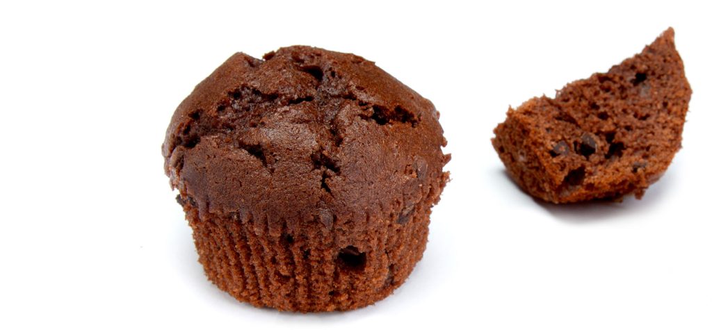 Muffin s čokolado
