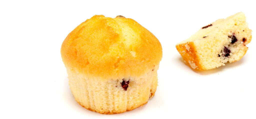 Muffin z borovnicami