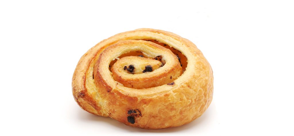 Maslene špirale s čokolado