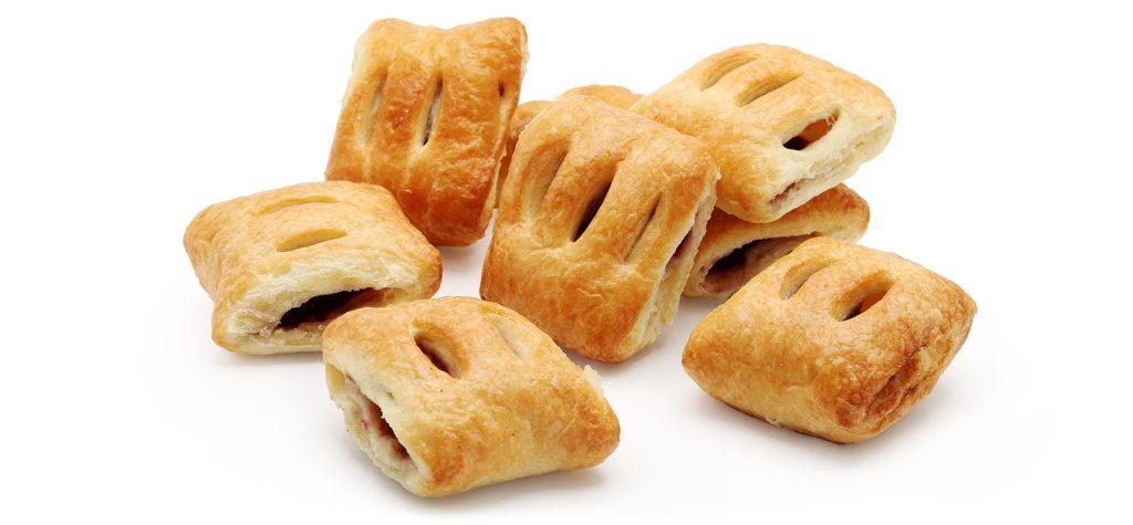 Mini žepki z nadevom iz gozdnih sadežev