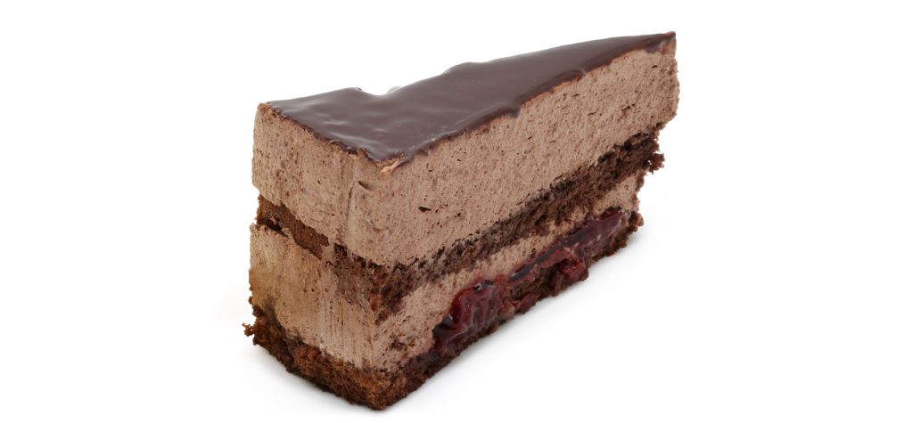Torta s čokolado in višnjami
