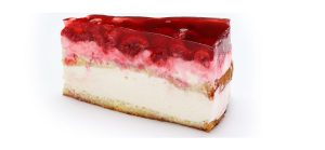 Torta z jogurtovo kremo in malinami