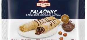 Palačinke s čokoladno-lešnikovim nadevom - 500 g