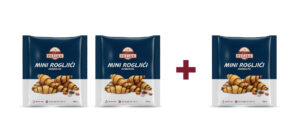 Mini dvobarvni francoski rogljički 510 g (2 + 1 gratis)