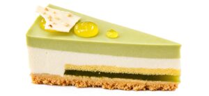 Torta yuzu matcha