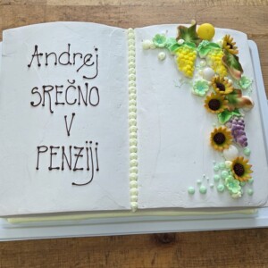 Tematska torta za penzijo